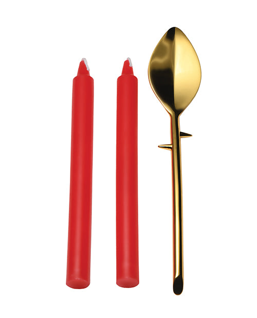 Master Series Drip Sensation Spoon &amp; Drip Candle Set