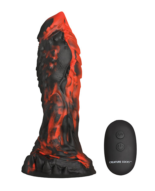 Creature Cocks - Inferno Cock Vibrating Silicone Dildo